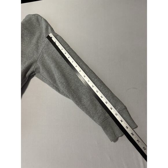 Under Armour Women's M Oversized Gray Sweatshirt Basic Essential Lounge Workout - Picture 6 of 6